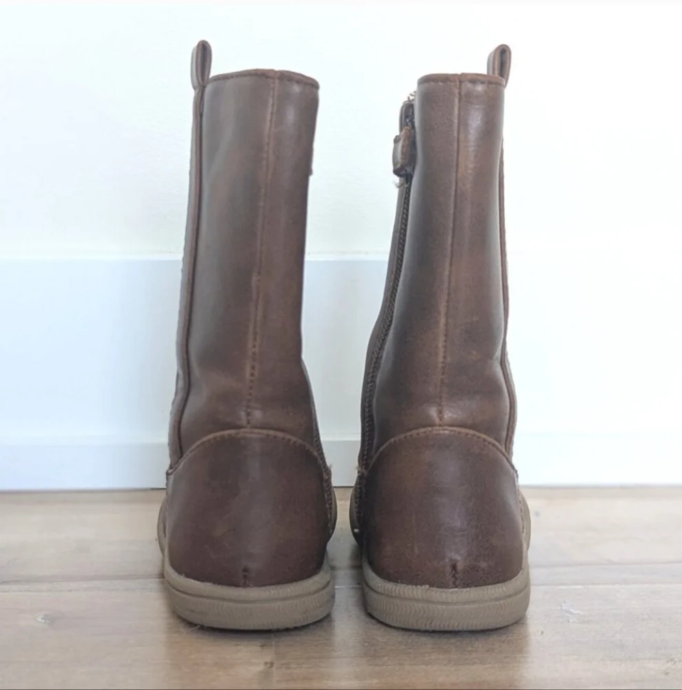 Cat & Jack Brown Kids' Pull-On Boots